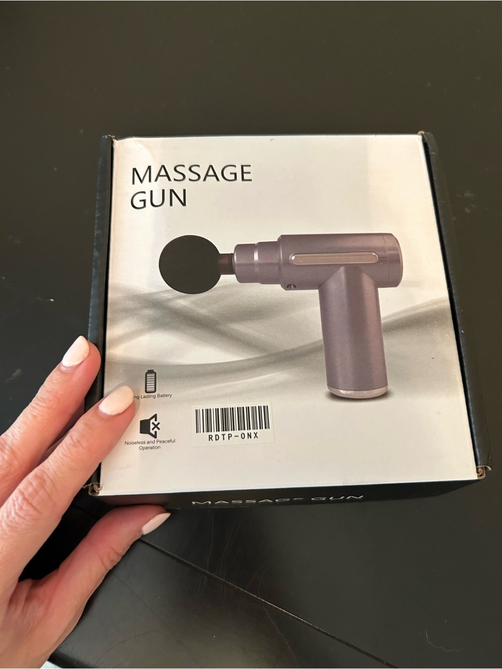 Percussive Massage Gun - Metallic Mauve